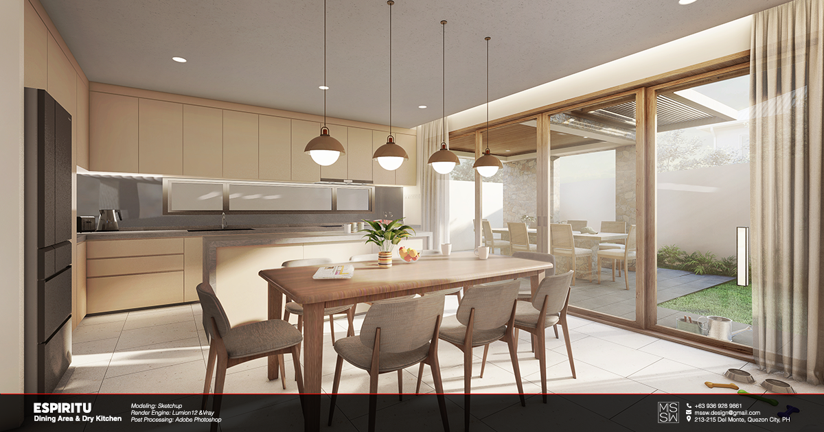 EspirituDining Area and Dry Kitchen