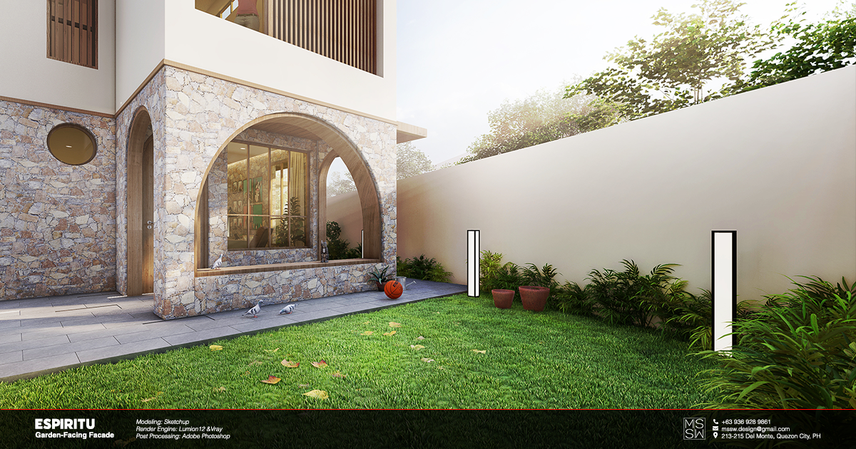 EspirituGarden - Facing Facade