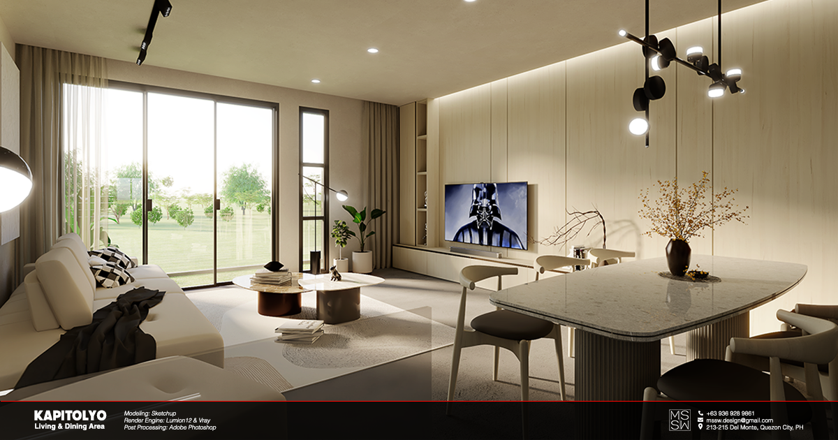 KapitolyoLiving and Dining Area