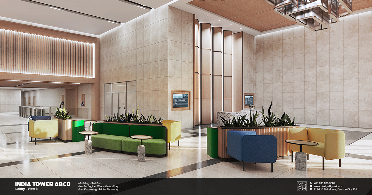 India Tower ABCDLobby - View 3