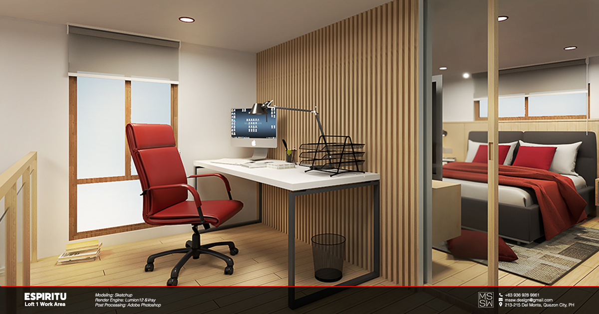 EspirituLoft 1 Work Area