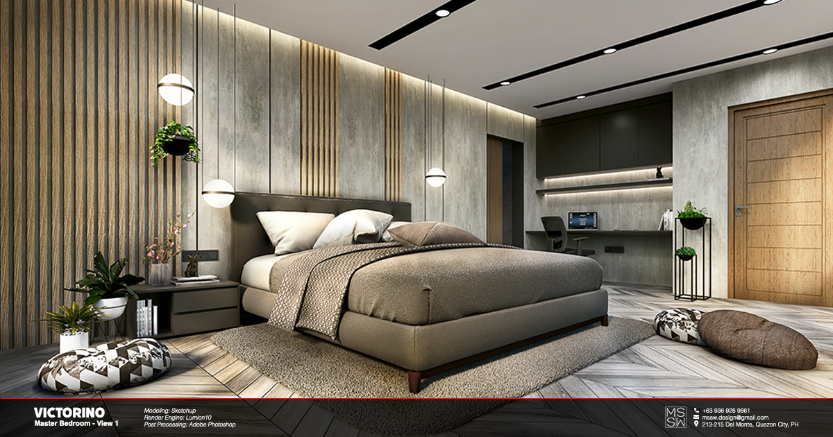 VictorinoMaster Bedroom - View 1