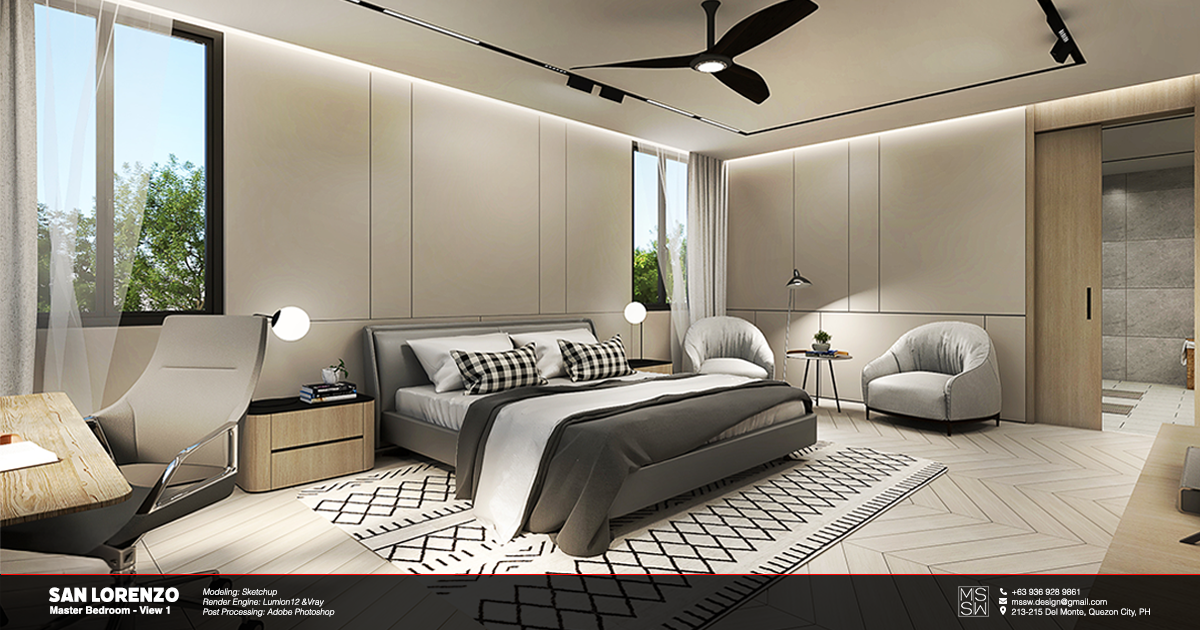 San LorenzoMaster Bedroom - View 1 