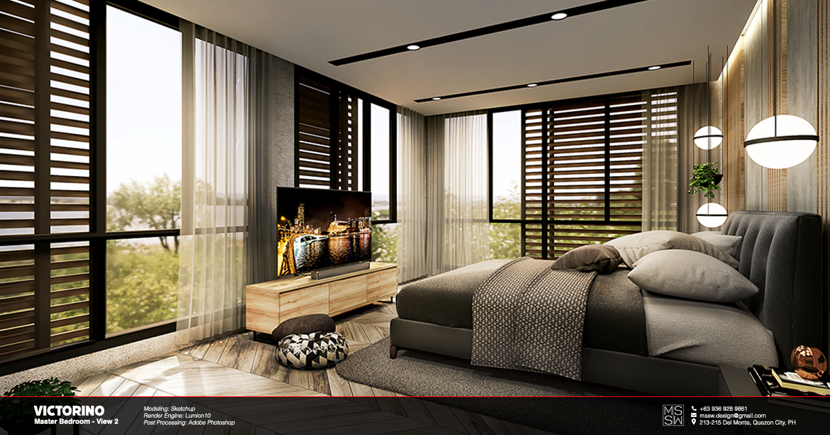 VictorinoMaster Bedroom - View 2