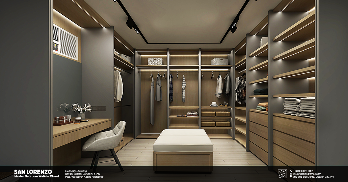 San LorenzoMaster Bedroom Walk-In Closet