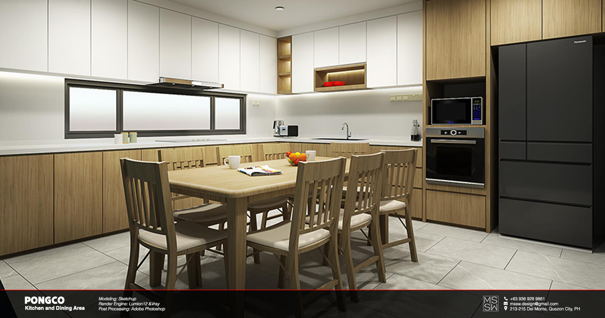 Pongco Kitchen and Dining Area