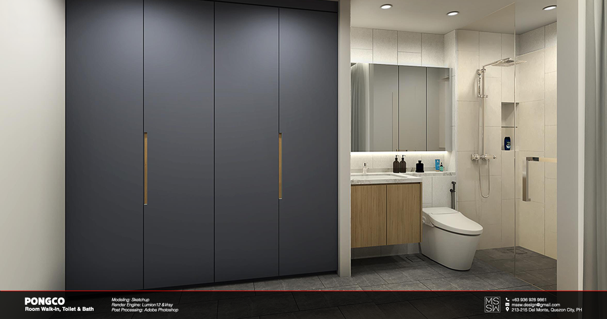 Pongco Room Walk-In, Toilet and Bath